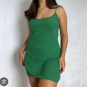 Aritzia Green Dress